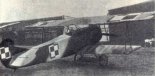 Samolot myśliwski Fokker D-VII w Parku 3 Pułku Lotniczego w Poznaniu, 1921 r. (Źródło: archiwum).
