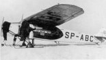 Samolot pasażerski Fokker F-VII/m3 Polskich Linii Lotniczych "Lot". (Źródło: archiwum). 
