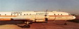Jeden z dwóch samolotów lł-18D kupionych z Interflugu przez Polnippon Cargo. (Źródło: Piotr Michalski via Aeroplan nr 4/1995).