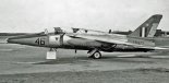 Samolot treningowy Folland ”Gnat” T.Mk 1 w służbie Rogal Air Force. 1967 r.. (Źródło: RuthAS via ”Wikimedia Commons”).