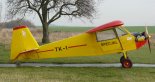 Samolot TK-1 ”Żółtek” w Kłobucku, zdjęcie wykonane w dniu 06.12.2018 r. (Źródło: Copyright Mikołaj Lech).
