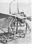 Przód samolotu ”Ery I”. (Źródło: Glass A. ”Polskie konstrukcje lotnicze 1893-1939”).