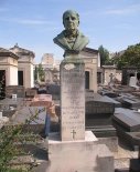Popiersie z pomnika nagrobnego w Neuilly-sur-Seine. (Źródło: Januszewski S. ”Wynalazki lotnicze Polaków 1836- 1918”).