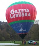 Balon Kubíček BB-22 (SP-BAC) ”Gazeta Lubuska”. (Źródło: Copyright Ladislav Zápařka via ”LZ- przedstawiciel  czeskiego przemysłu lotniczego w Polsce”).