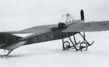 Samolot Tereszczenko nr 5 bis w zimowej scenerii. (Źródło: archiwum).