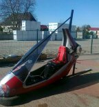 Wiatrakowiec ”Darcopter” w stanie w jakim wystawiono go na sprzedaż w 2013 r. (Źródło: Dariusz Grzybek).