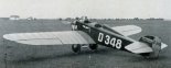 Samolot sportowy Udet U-10 w widoku z tyłu. (Źródło: archiwum).