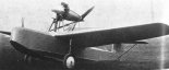 Latająca łódź Liore-et-Olivier H-180, wyposażona w podwozie kołowe, podczas prób w locie na lotnisku w Villacoublay. (Źródło: Flight, July 18, 1929).