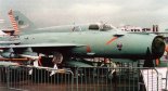 Samolot myśliwski MiG-21-2000 zmodernizowany w firmie IAI. Zdjęcie wykonane podczas Le Bourget'93 w Paryżu. (Źródło: Tomasz Szulc via Nowa Technika Wojskowa 7-8/1993).