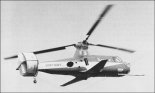 Wersja rozwojowa Piasecki 16H-1A ”Pathfinder II” w locie. (Źródło: via ”Piasecki Aircraft Corporation”).