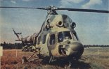 Śmigłowiec w wersji uzbrojonej PZL Mi-2URP-G. (Źródło: Skrzydlata Polska nr 16/1976).