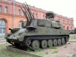 Przeciwlotniczy zestaw artyleryjski ZSU-23-4 "Szyłka". (Źródło: Copyright "militaryvideo.ru").