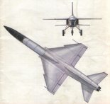 Jednosilnikowa wersja TS-16RD ”Grot”. (Źródło: Technika Lotnicza i Astronautyczna nr 7/1983).