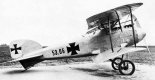 Samolot Albatros D-II (Oef) nr 53.06 wyprodukowany w austriackich zakładach Oeffag. (Źródło: archiwum).