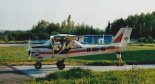 Samolot TL-232 ”Condor” o znakach OK-CUO-20  z lotniska Aeroklubu Kieleckiego w 2004 r. (Źródło: Damian Lis).