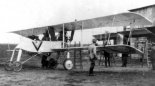Samolot Voisin III  (Voisin Typ LA) lotnictwa wojskowego carskiej Rosji. (Źródło: archiwum).