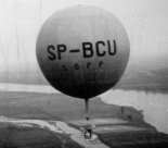 Balon JP-2GB ”LOPP” (SP- BCU) klasy ”Gordon Bennett” w locie. (Źródło: via Konrad Zienkiewicz). 