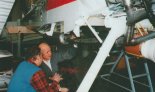 Kadłub samolotu GM-1 ”Gniady” przed montażem końcowym, firma Yalo, Warszawa, marzec 1995 r. (Źródło: Przegląd Lotniczy Aviation Revue nr 12/1997).