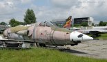 Samolot Republic F-105D-GRE ”Thunderchief” w zbiorach Muzeum Lotnictwa Polskiego w Krakowie. (Źródło: Copyright Zbigniew Jóźwik- ”Samoloty, śmigłowce, szybowce- fotografia lotnicza”).