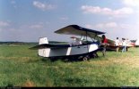 Samolot amatorski Gorszczyński Croses EC-3 ”Pou Plume”  na Zlocie Konstrukcji Amatorskich w Oleśnicy. (Źródło: Copyright Jacek Waszczuk).