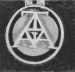 Logo Towarzystwa ”Awiata”. (Źródło: Banaszczyk Eugeniusz ”Pierwsze skrzydła”. Wydawnictwo MON. Warszawa 1972).