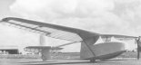 Szybowiec treningowy De Havilland Canada DHC ”Sparrow”. (Źródło: Glass A. ”Polskie konstrukcje lotnicze 1939-1954”. Tom 5).